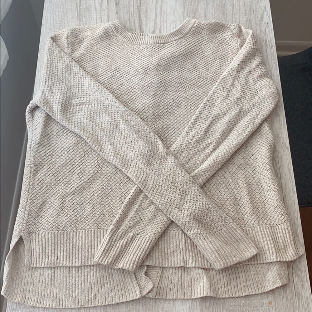 Women’s medium madewell sweater, button up in back